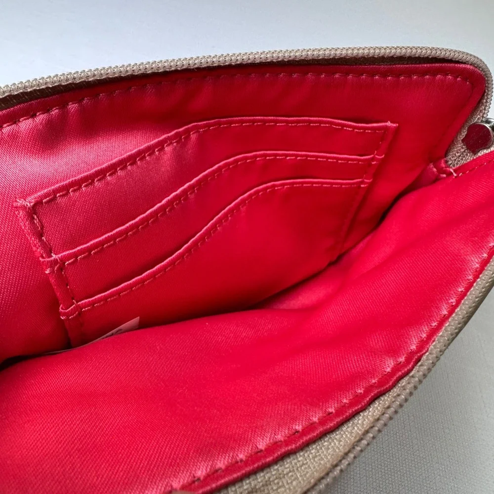 Coach wristlet pouch